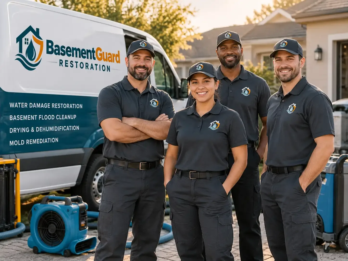 Basement Water Damage Restoration company in Hermansville, MI